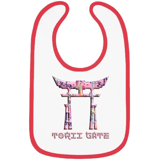 Torii Kyoto Japanese Gate Japanese Inspired Style Bibs