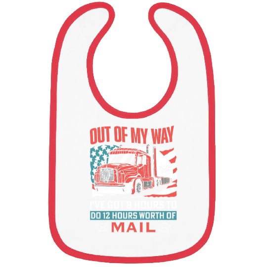 Mail delivery, Postal worker Bibs