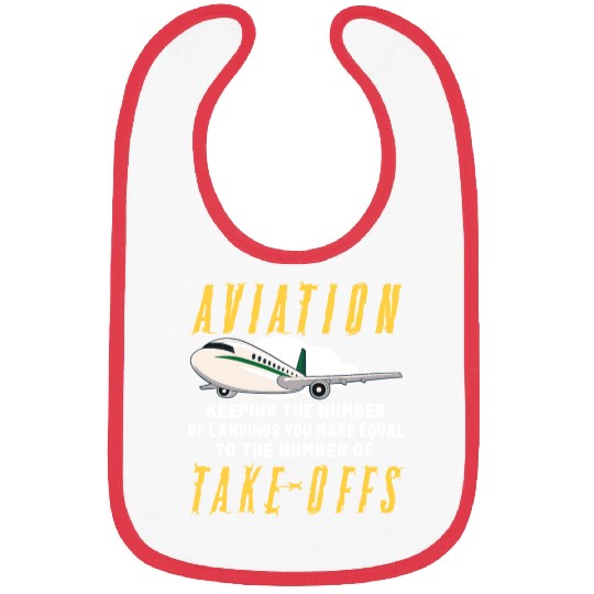 Pilot Aviation Airplane Airline Future Pilots Bibs