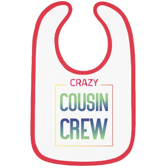 Crazy cousin crew Bibs