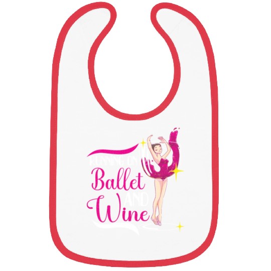 Ballet Ballerina Dance Dancer Dancing Ballet Gift Bibs
