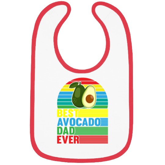 Best Avocado Dad Ever Bibs