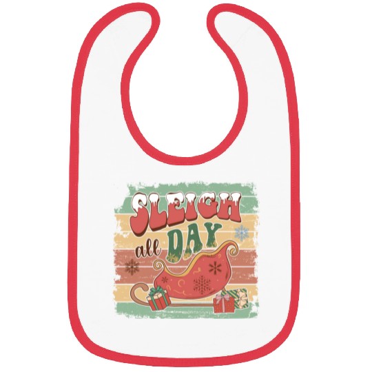 Sleigh all day Bibs