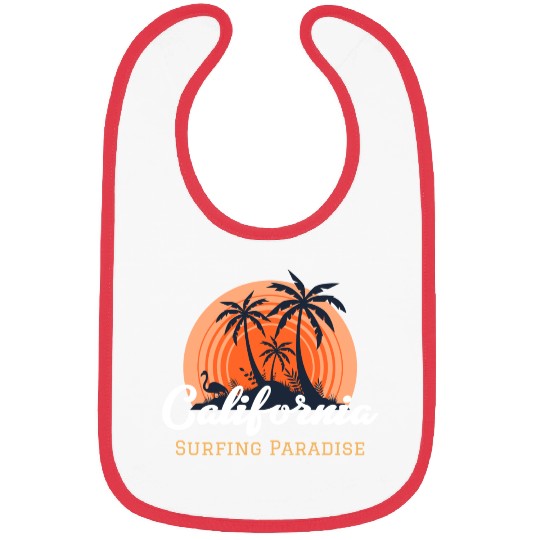 California surfing paradise Bibs