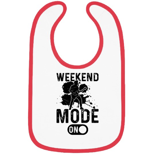 Weekend Mode On - Bass Guitarist Bass Guitar Playe Bibs