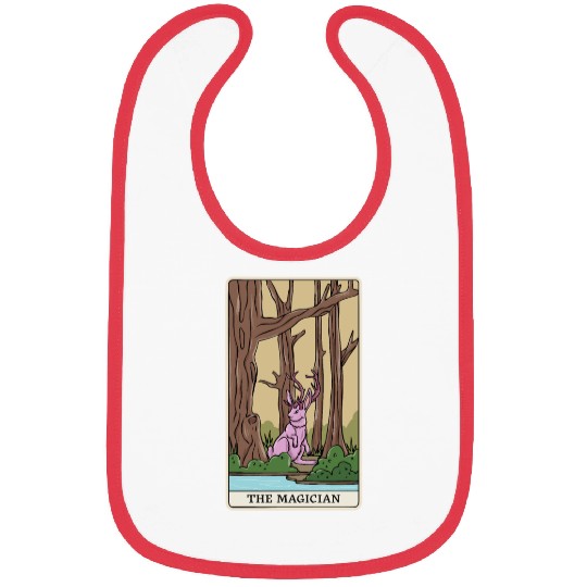 Mythical Creatures Cryptid Tarot Design for Bibs