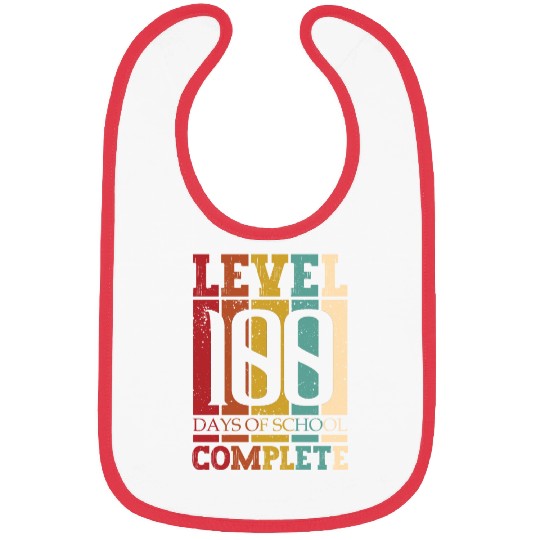 Level 100 Days Of School Complete Student Schooler Bibs