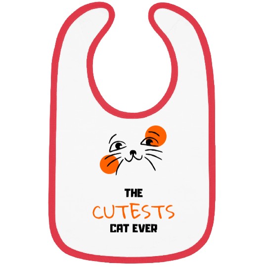 The cutests cat ever Bibs