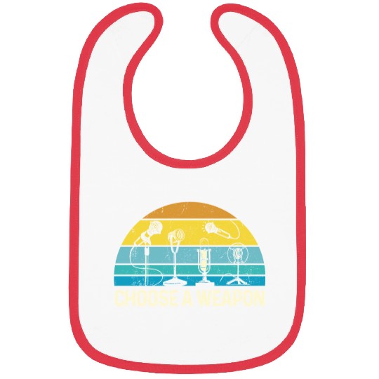 Karaoke Singer Microphone Vocalist Bibs