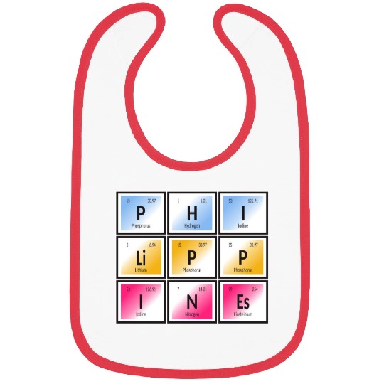 Philippines | Periodic Table of Elements Bibs