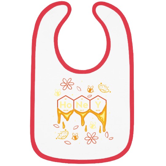 Honey Periodic Table Elements Bibs