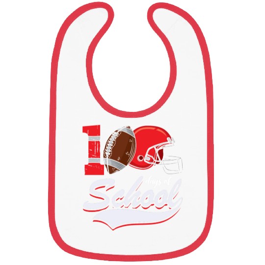 100 Days Of School Rugby Football Sports Athletic Bibs