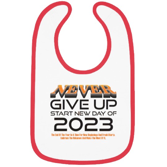 Never Give Up Bibs