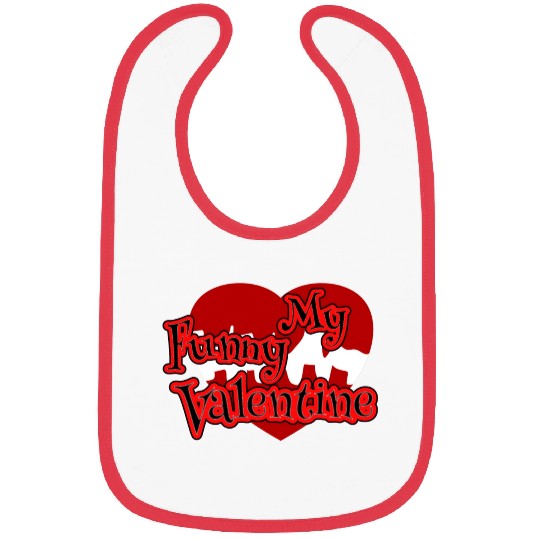My funny Valentine Bibs