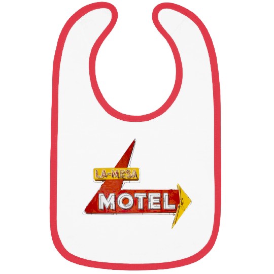 La Mesa Motel Route 66 Santa Rosa New Mexico Bibs