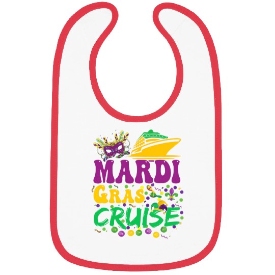 Mardi Gras Cruise Cruising Mask Cruise Ship Party Bibs