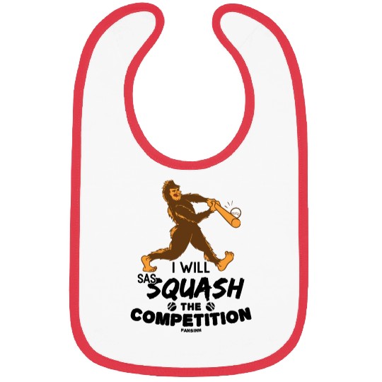 Sasquatch baseball Bibs