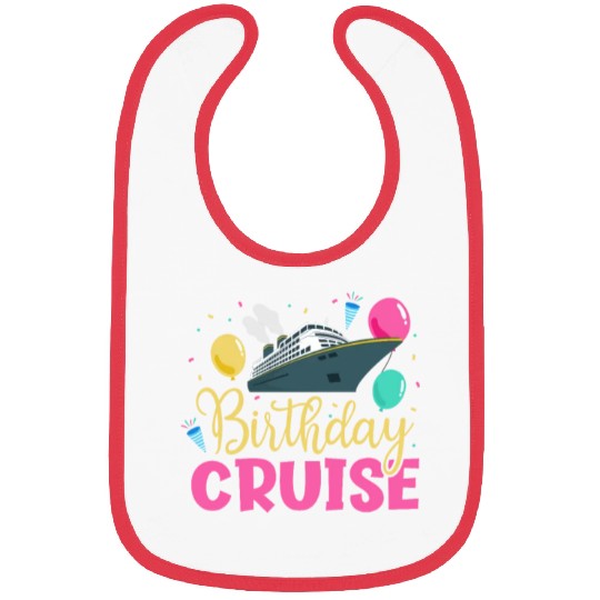 Birthday Cruise Bibs