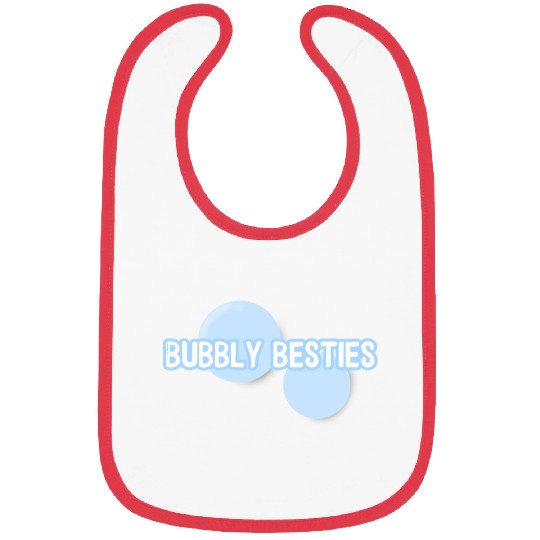 Bubbly Besties Drop Bibs