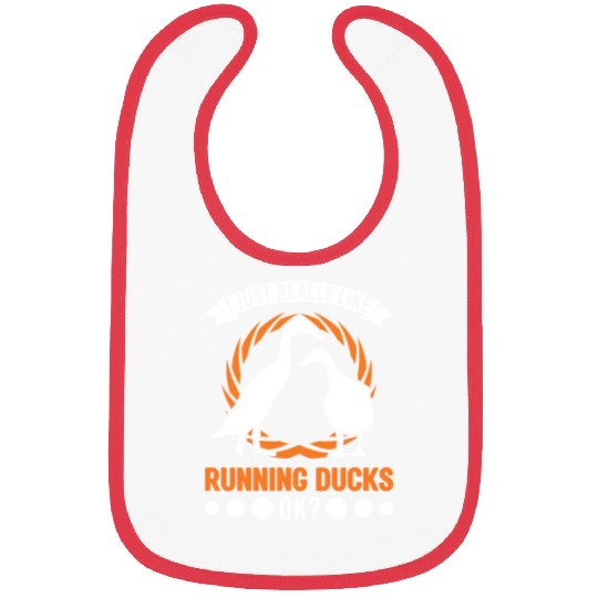 I Just Really Like Running Ducks, Ok Duck Bibs