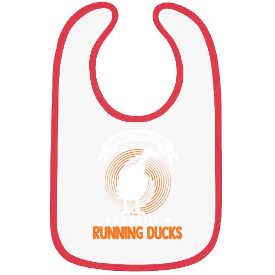 Indian Runner Gift Running Duck Bibs