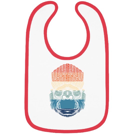 Monkey Ape Gorilla Bibs