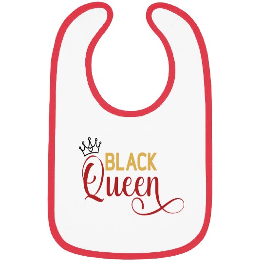 Black queen Bibs