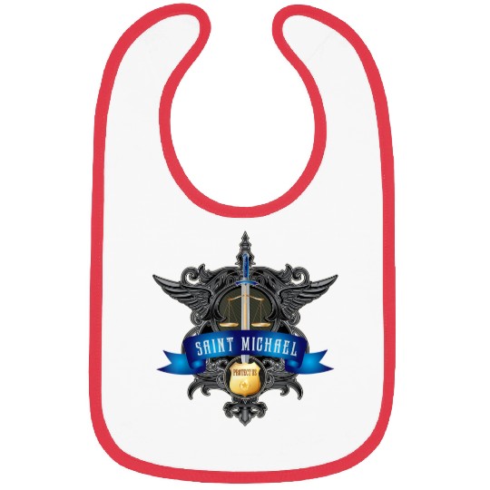 Saint Michael Patron Saint of Police Officers Cath Bibs