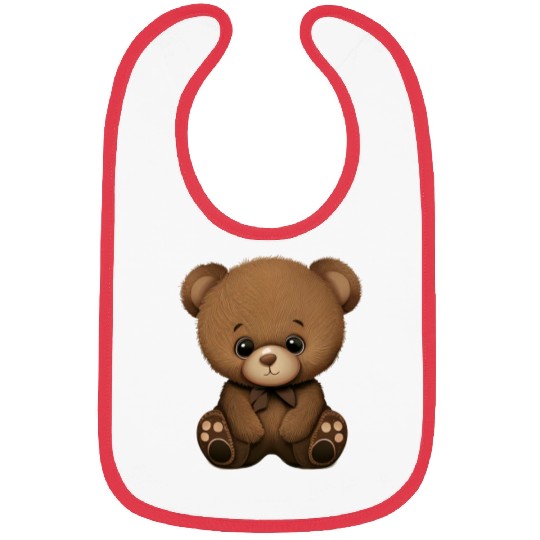 Cute Teddy Bear Bibs