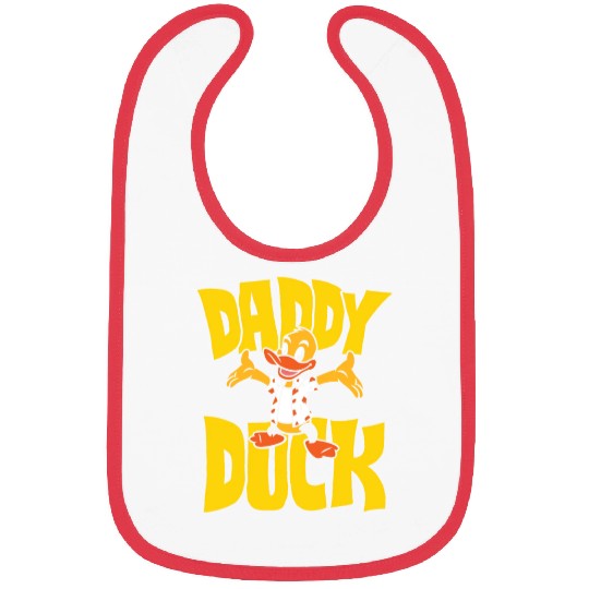 Daddy duck Bibs