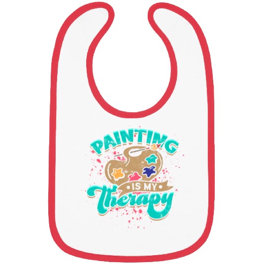 Painting is my therapy - Painters Bibs