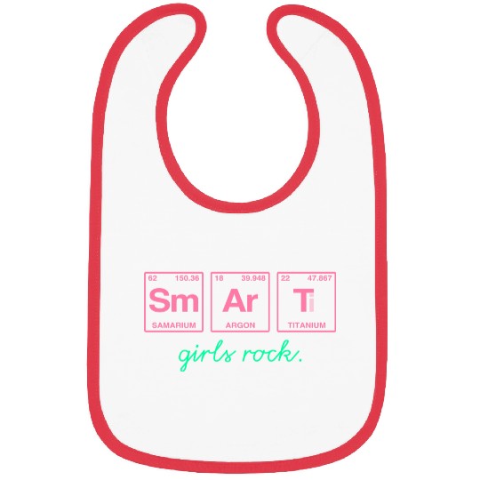 SMART GIRLS ROCK - Elements Periodic Table Bibs