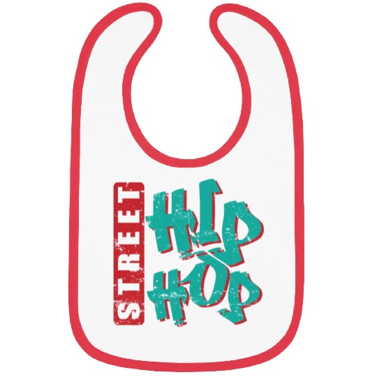 Street Hip Hop Music Direction Rap Graffiti Bibs