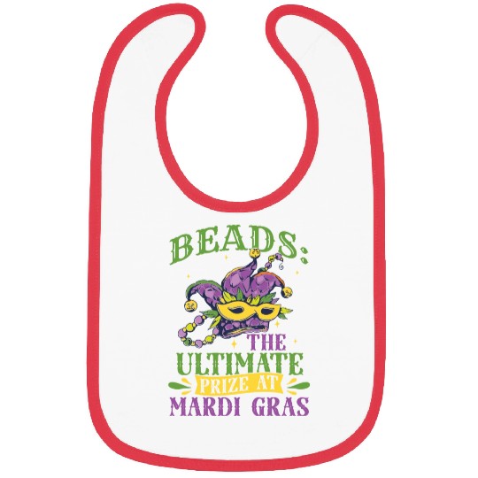 Mardi Gras - Beads The Ultimate Prize Bibs