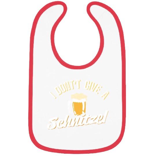 Dont give a Schnitzel - Funny saying Bibs