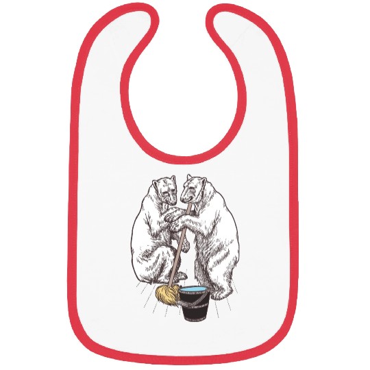 Polar bears Bibs