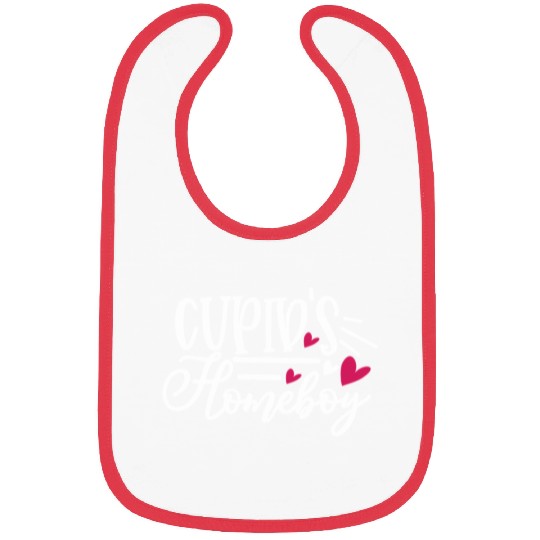 Sweet Valentines Day Cupids Homeboy Cupid Valenti Bibs