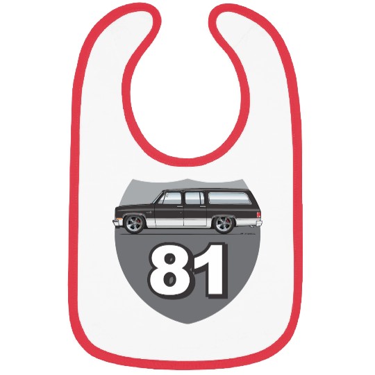 81 Midnight Black Bibs