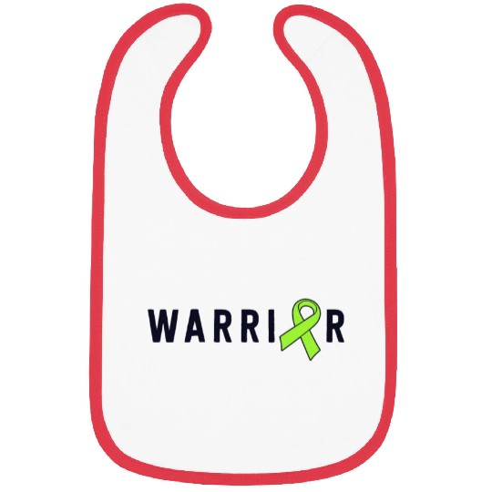 Warrior Lime Green Awareness Ribbon Lyme Disease Bibs