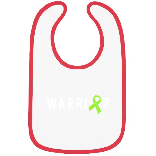 Warrior Lime Green Awareness Ribbon Lyme Disease Bibs