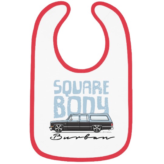 square body Light Blue Bibs