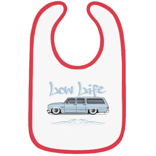 low life Light Blue Bibs
