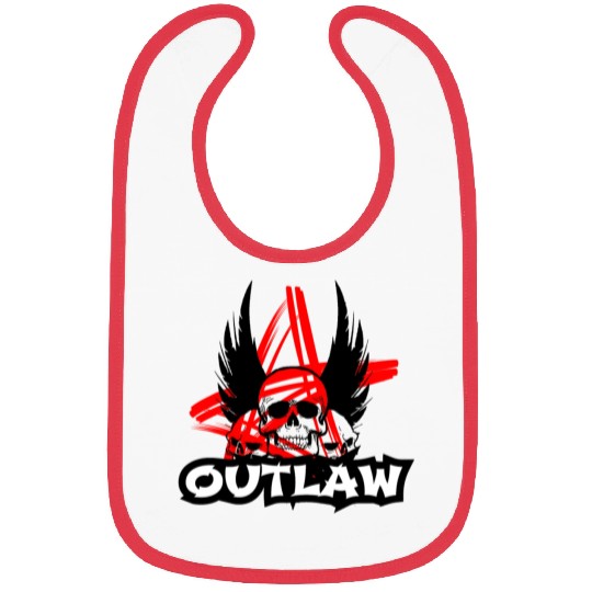 Skull - Bad Ass - Outlaw Bibs