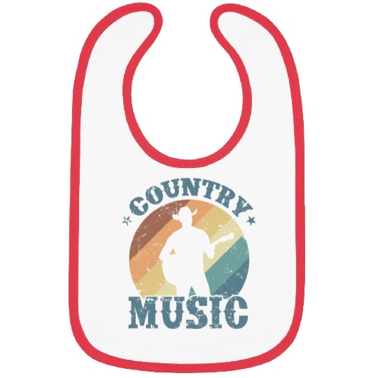 Country Music USA America Cowboys Bibs