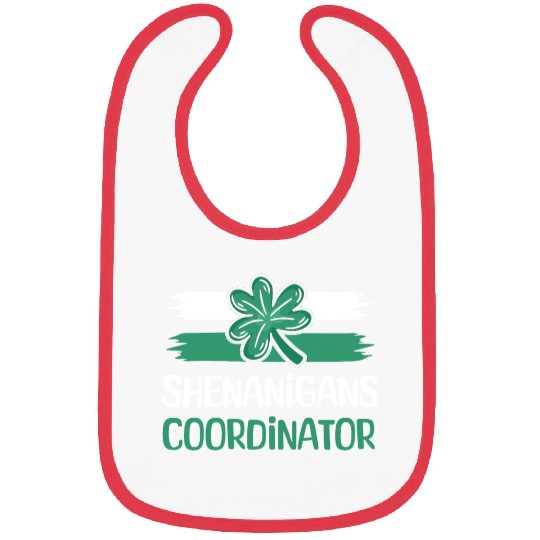 Shenanigans Coordinator Funny St Patricks Day Bibs