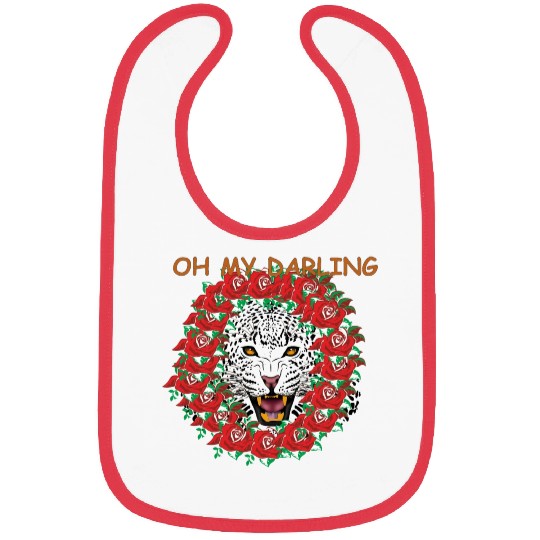 Romantic Leopard Bibs