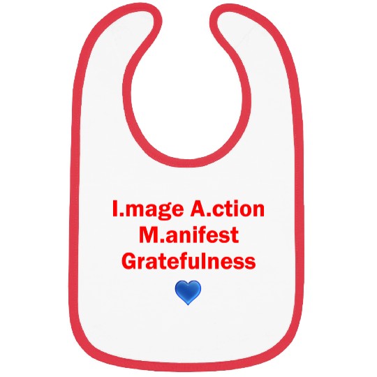 I.mage A.ction M.anifest - Red #2 Bibs