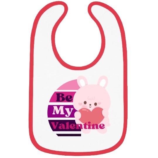 Be My Valentine Bibs