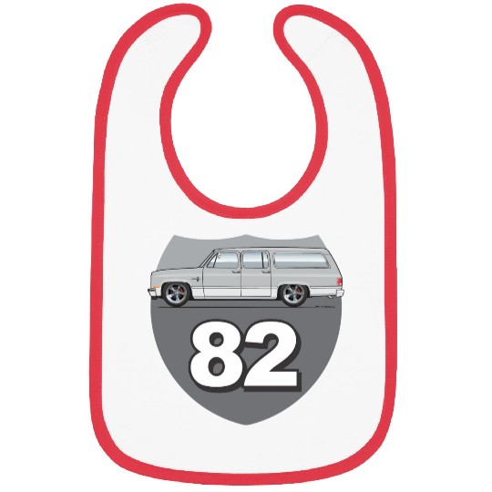 82 Light Silver Bibs