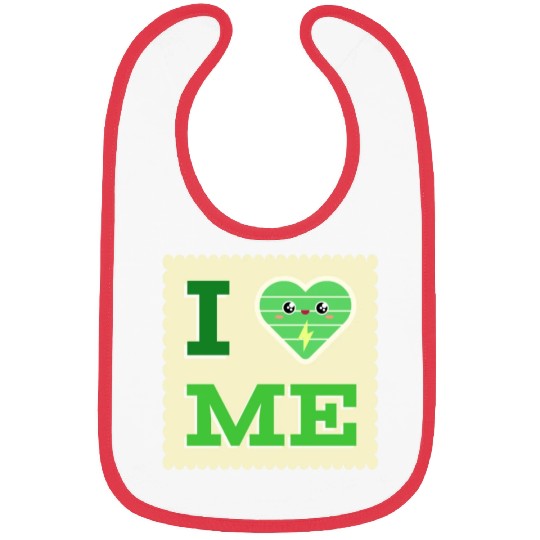 I Love Me 3 Bibs
